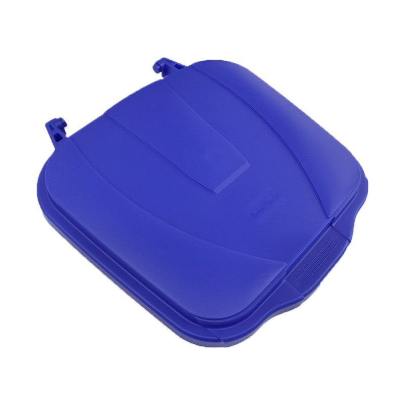 Coperchio bidone carrellato Blu 100 Lt