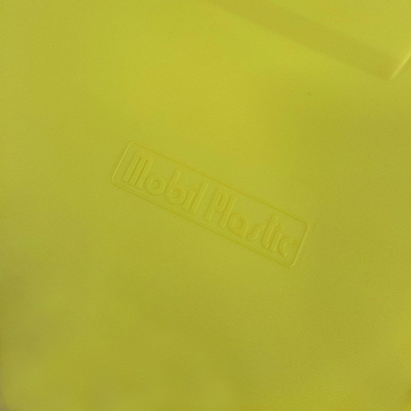 Coperchio bidone carrellato Giallo 100 Lt