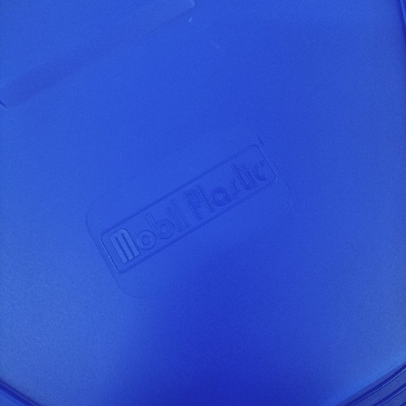 Coperchio bidone carrellato Blu 100 Lt