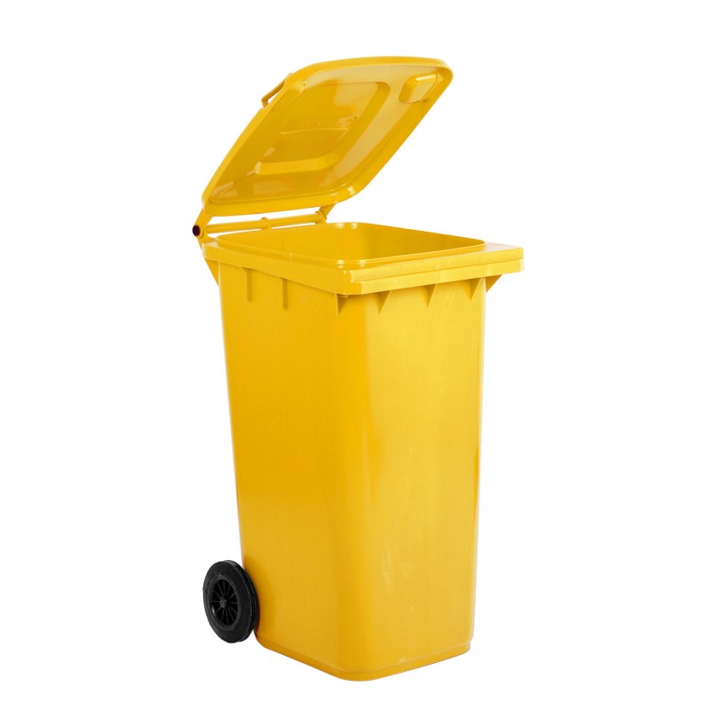 Bidone per raccolta differenziata 240 lt
