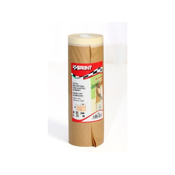 Bobinetta carta+carta adesiva cm 30x20mt
