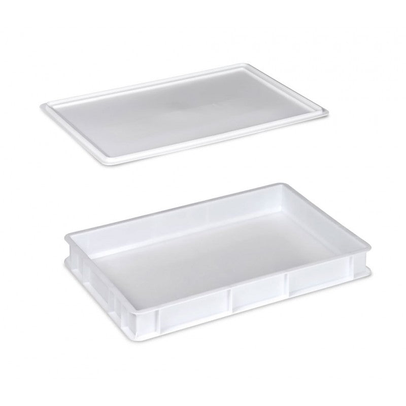 Cassetta alimentare con coperchio