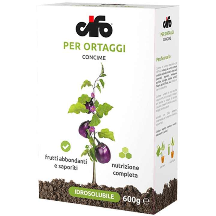 Concime polvere ortaggi gr 600