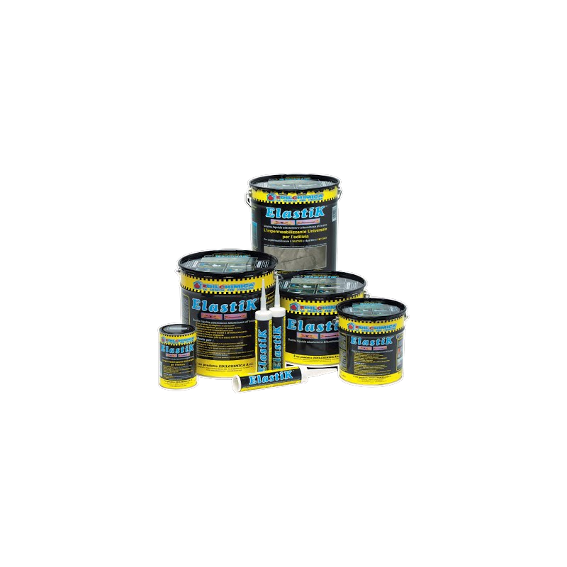 Guaina liquida bituminosa impermeabilizzante Elastik Edilchimica