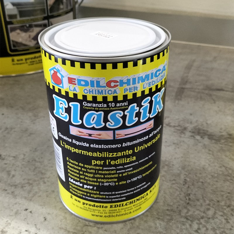 Guaina liquida bituminosa impermeabilizzante Elastik Edilchimica