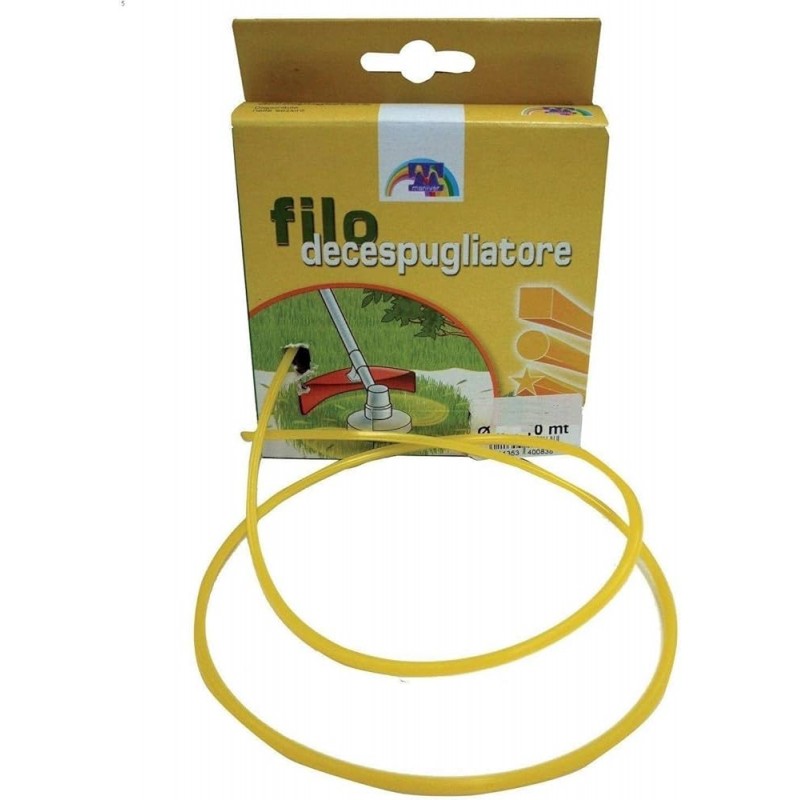 Filo decespugliatore quadro 4mm