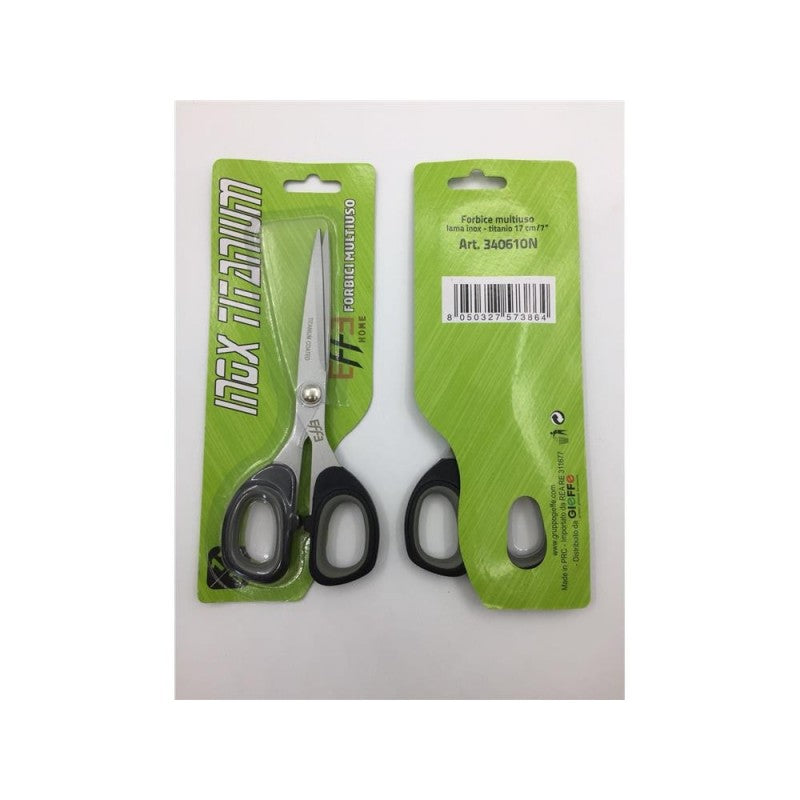 Forbici multiuso lama inox-titanio