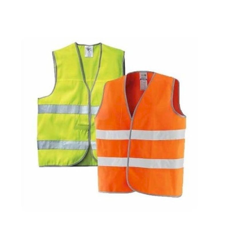 Gilet alta visilibita' in poliestere