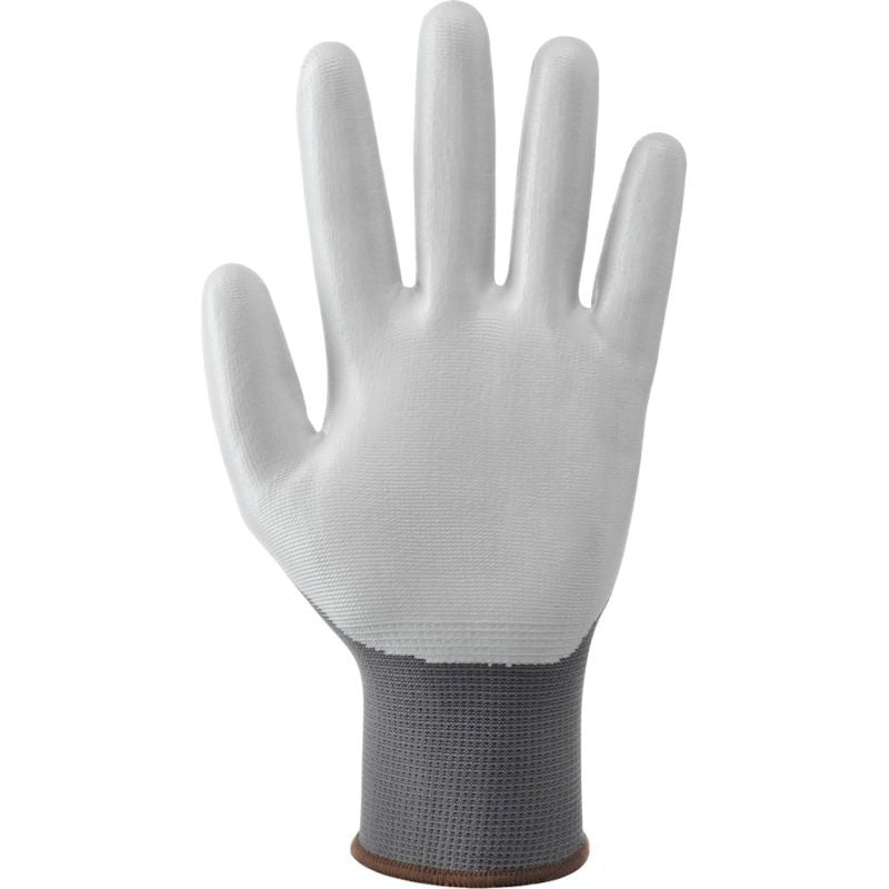 Guanti 15 Smoke a filo continuo in poliestere-nitrile