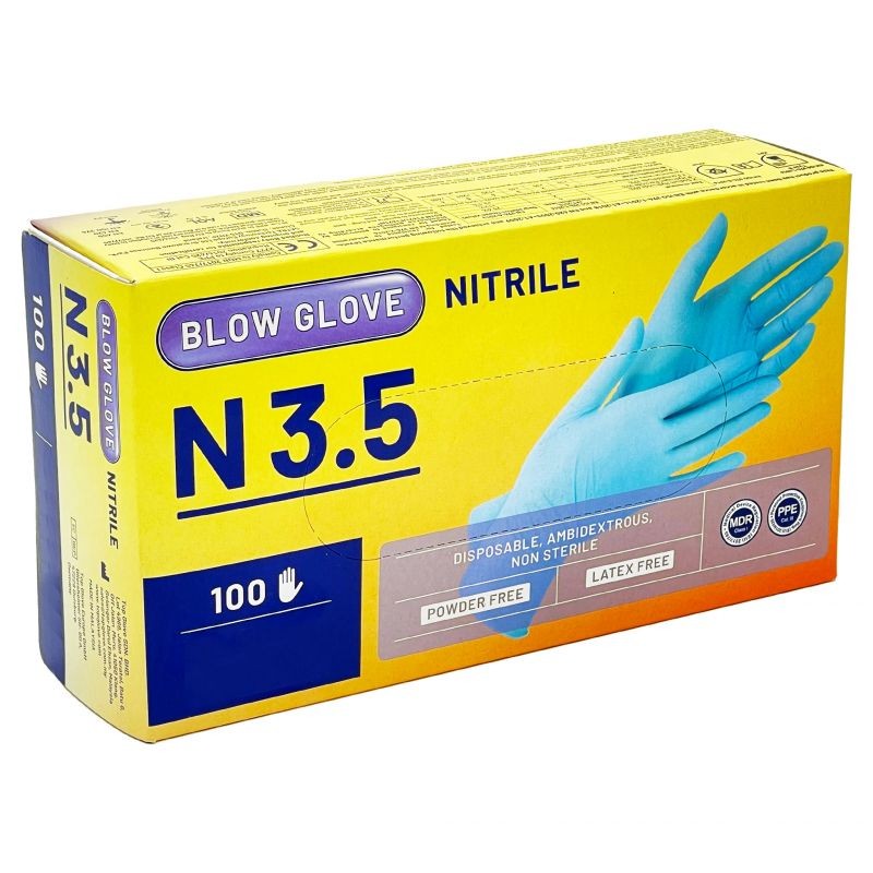 Guanti in nitirile Azzurri 100pz