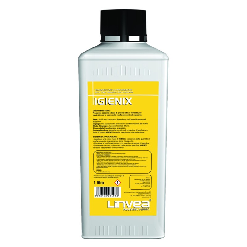Trattamento antimuffa per pareti Linvea Igenix Disinfector