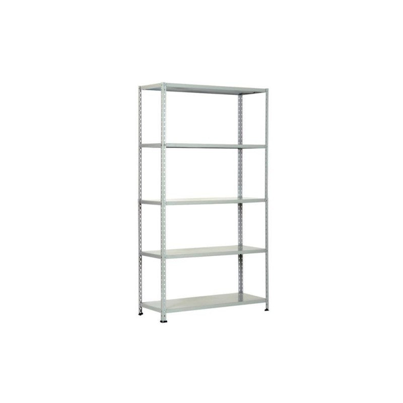 Kit 5 mensole metalliche per scaffale