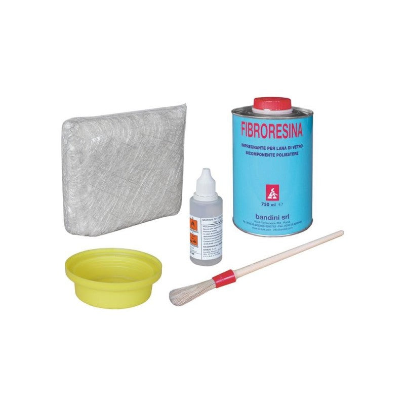 Kit Fibroresina ml 750 con Fibre
