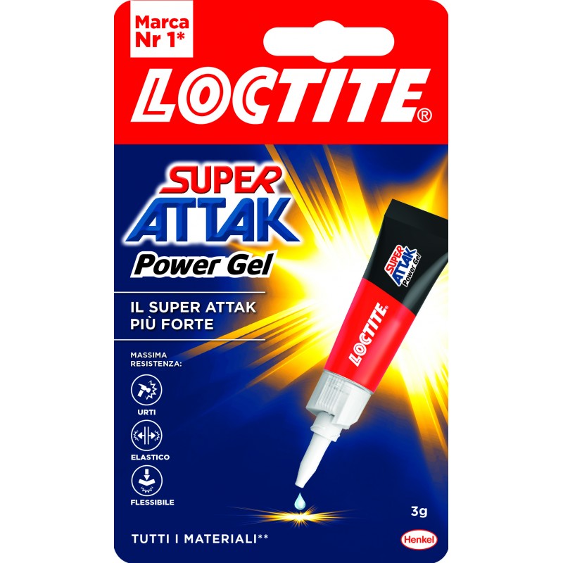 Loctite super attak flex power gel 3 gr