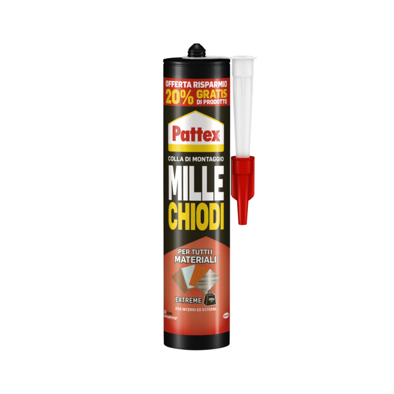 Millechiodi Extreme adesivo Pattex