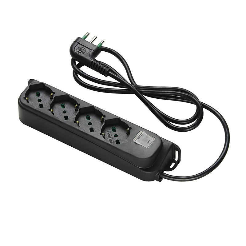 Ciabatta Omega 3-4 prese nera