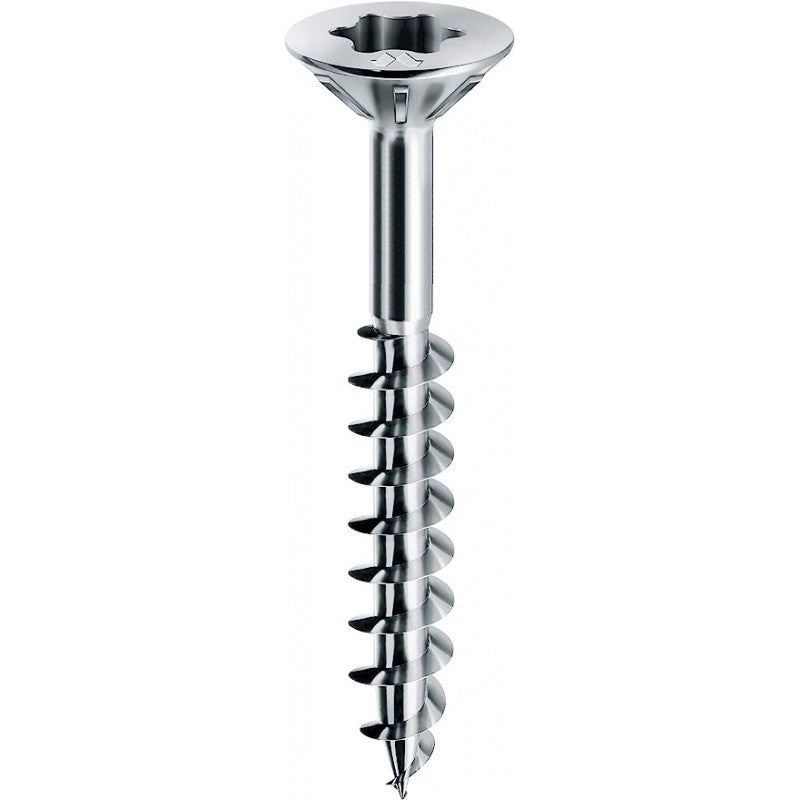 Panel-vit Parzialmente Filettata Cromata Mustad d. 4 mm