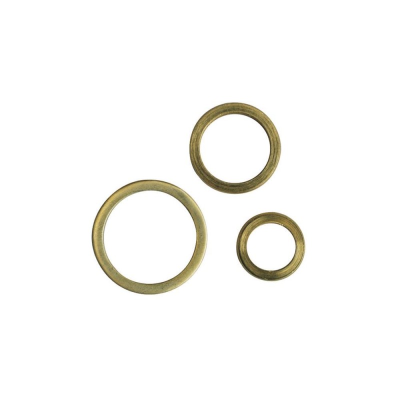 Rondelle ottone alzaporta 14mm