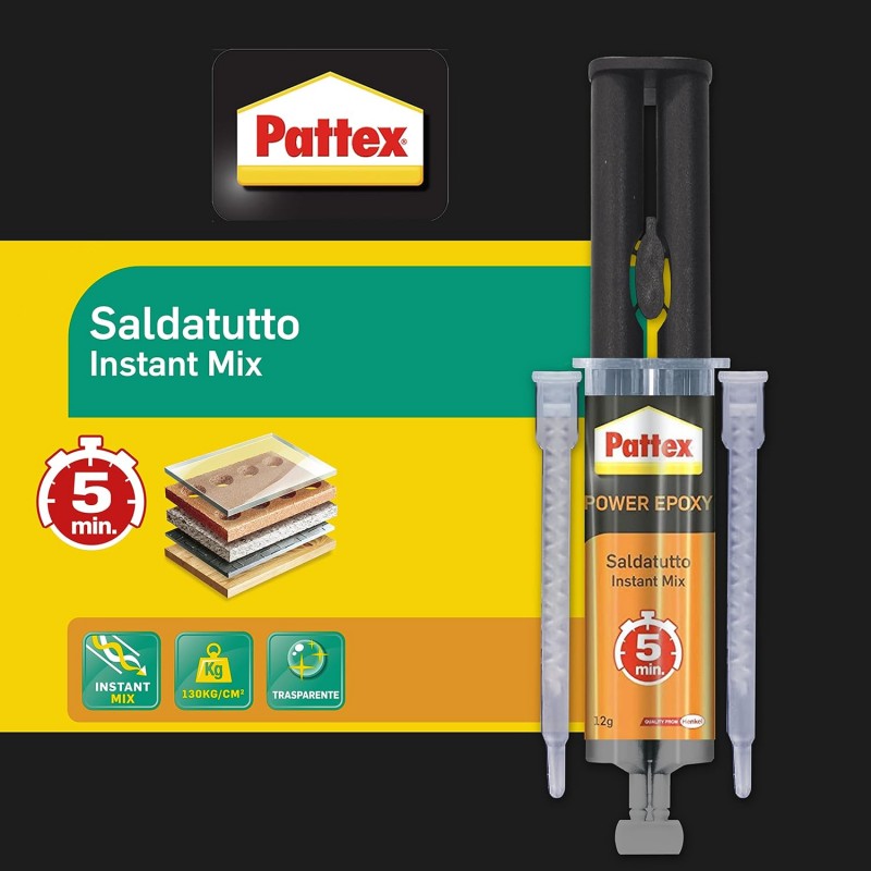 Saldatutto instant mix 5 12 gr | Pattex