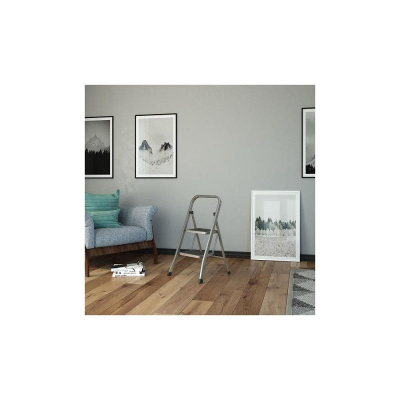 Sgabello Compact in alluminio