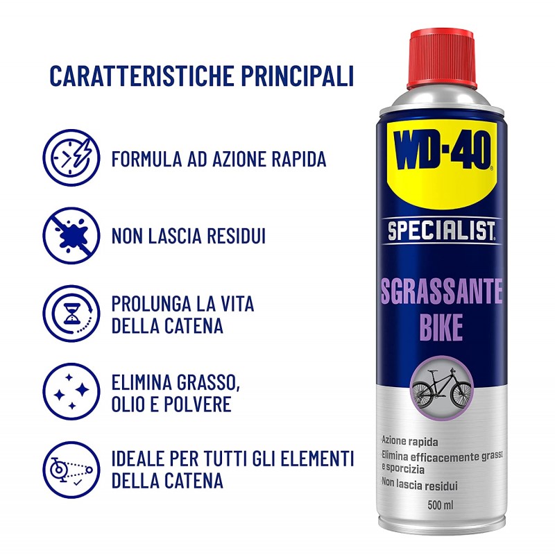 Specialist Sgrassante bike 500 Ml | WD-40