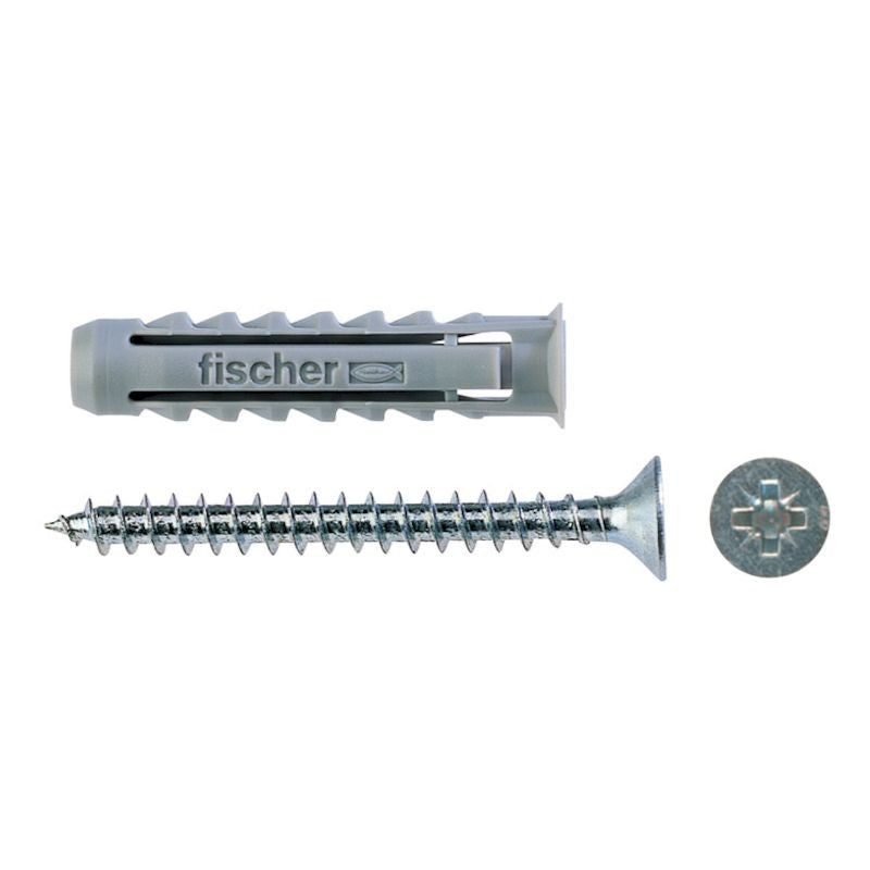 Tassello Fischer in nylon con vite Sx10s