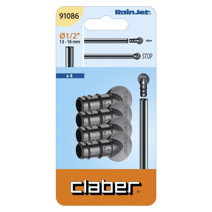 Tappo di fine tubo collettore in blister