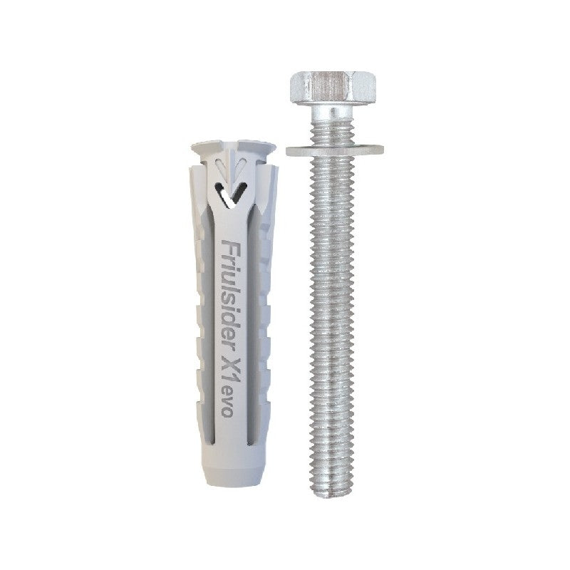 Tassello universale X1 EVO in Nylon a 4 settori