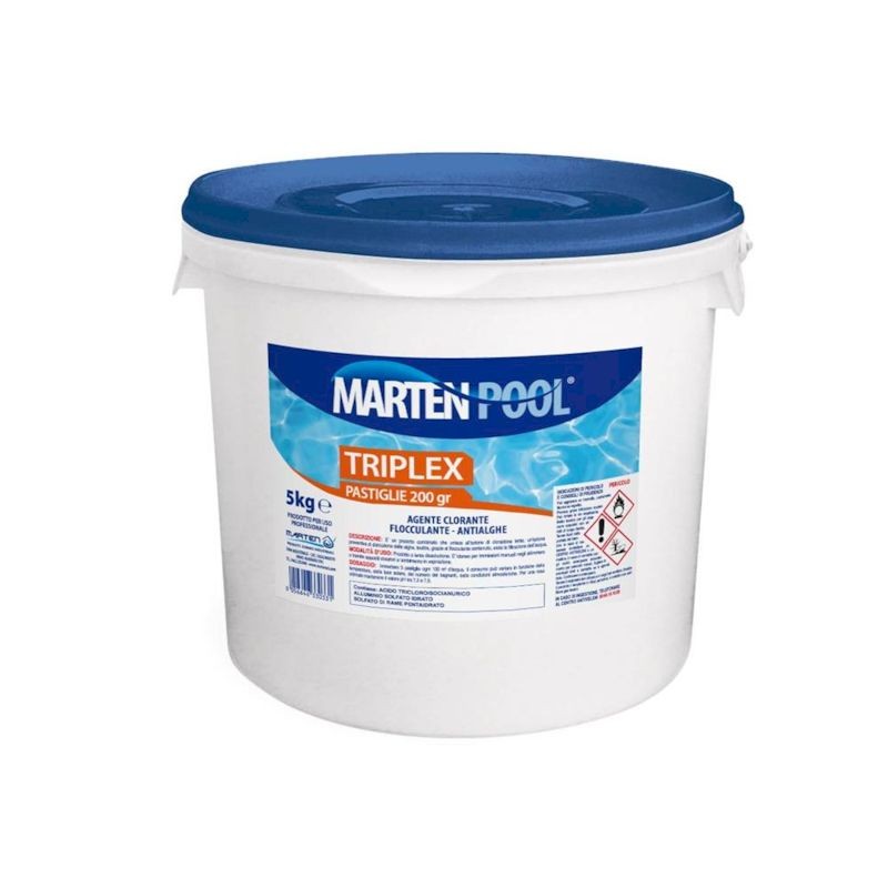 Triplex pastiglie per piscina 200 gr | Marten