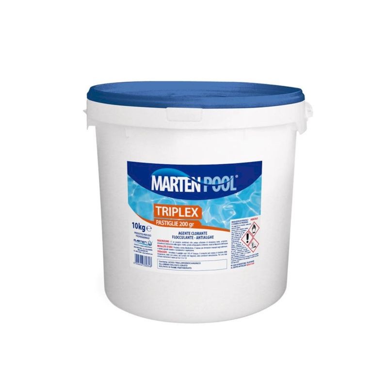 Triplex pastiglie per piscina 200 gr | Marten