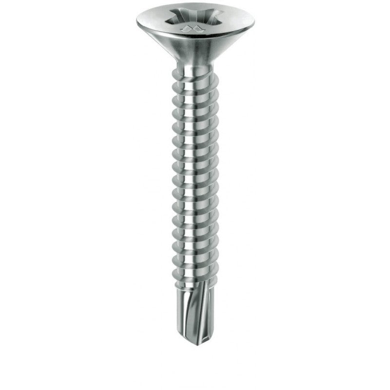 Viti perforanti Drillex testa svasata piana Mustad